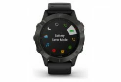 Montre GPS Garmin Fenix 6 Sapphire DLC Avec Bracelet -VÉLOS ÉLECTRIQUES Soldes 12648535d8486d395d9a5.90361379