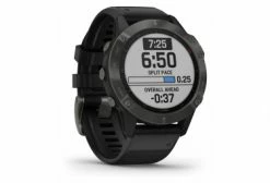 Montre GPS Garmin Fenix 6 Sapphire DLC Avec Bracelet -VÉLOS ÉLECTRIQUES Soldes 12648535d8486fc5aed45.26416721