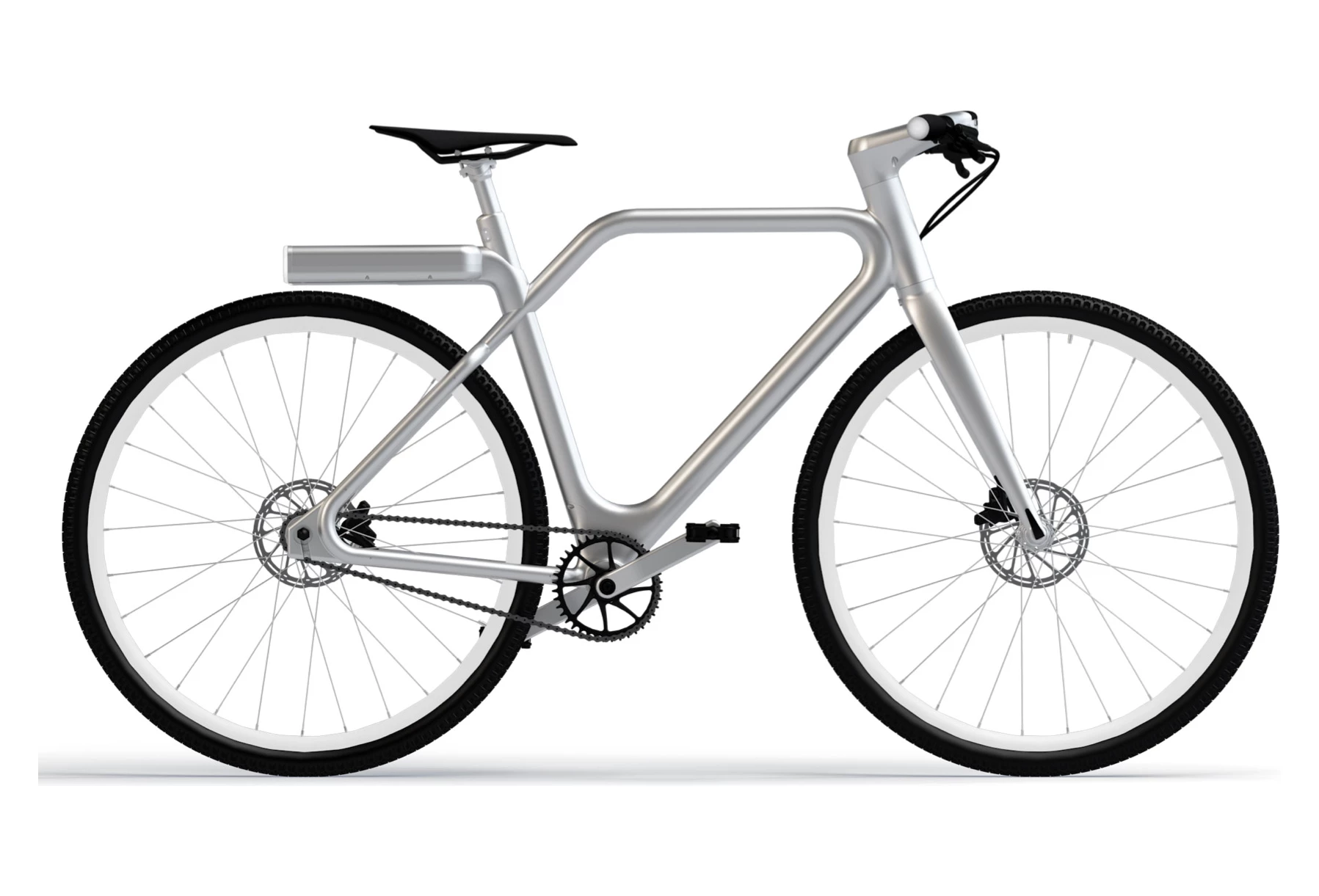 Angell Silver Vélo De Ville électrique 700 MM Argent 2021 3 Angell Silver Vélo De Ville électrique 700 MM Argent 2021