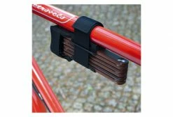 Antivol Pliable Abus Bordo 6000/90 TwinSet Noir + Support SH -VÉLOS ÉLECTRIQUES Soldes Antivol Pliable Abus Bordo 600090 TwinSet Noir Support SH 3
