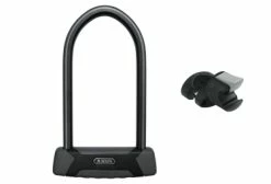 Antivol U Abus 540/160HB230 + Support Abus EaZy KF Noir