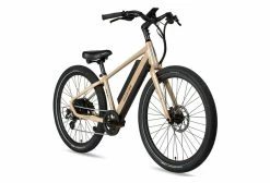 VÉLOS ÉLECTRIQUES Soldes -VÉLOS ÉLECTRIQUES Soldes Aventon Pace 250 Shimano Altus 7V 250 Beige 2021 1 1