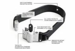 Lot De 2 Antivols U Litelok Go Flexi-U Large Twin Noir -VÉLOS ÉLECTRIQUES Soldes Lot de 2 Antivols U Litelok Go Flexi U Large Twin Noir 2