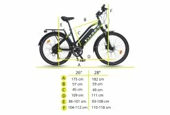 VTC ÉLECTRIQUE URBANBIKER VIENA 28'' MOTEUR 250W -VÉLOS ÉLECTRIQUES Soldes VTC ELECTRIQUE URBANBIKER VIENA 28 MON VELOFRANCE 5