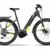 Haibike Trekking 6 I630Wh Shimano Deore 10V Gris 2022 1 Haibike Trekking 6 I630Wh Shimano Deore 10V Gris 2022 -VÉLOS ÉLECTRIQUES Soldes VTC Electrique Haibike Trekking 6 i630Wh Shimano Deore 10V Gris Jaune Mat 2022 1