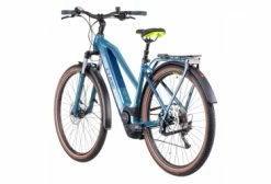 Vélo De Ville Électrique Cube Kathmandu Hybrid One 500 Trapeze -VÉLOS ÉLECTRIQUES Soldes Velo de Ville Electrique Cube Kathmandu Hybrid One 500 Trapeze Shimano Deore 10V 500 Wh 700 mm Bleu Teal 2022 4