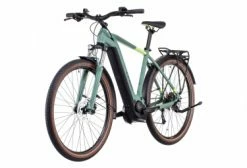 Vélo De Ville Électrique Cube Touring Hybrid One 400 Shimano -VÉLOS ÉLECTRIQUES Soldes Velo de Ville Electrique Cube Touring Hybrid One 400 Shimano Alivio 9V 400 Wh 700 mm Vert Sharp 2022 2