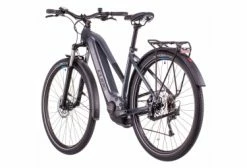 Vélo De Ville Électrique Cube Touring Hybrid One 400 Trapeze Gris -VÉLOS ÉLECTRIQUES Soldes Velo de Ville Electrique Cube Touring Hybrid One 400 Trapeze Shimano Alivio 9V 400 Wh 700 mm Gris Bleu 2022 4