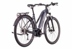 Vélo De Ville Électrique Cube Touring Hybrid One 400 Trapeze Gris -VÉLOS ÉLECTRIQUES Soldes Velo de Ville Electrique Cube Touring Hybrid One 400 Trapeze Shimano Alivio 9V 400 Wh 700 mm Gris Bleu 2022 5